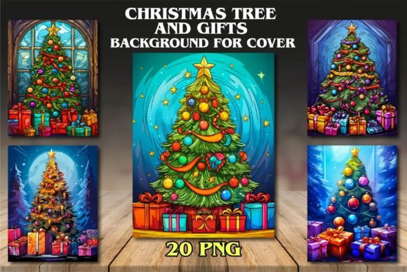 Download Christmas Tree and Gifts Backgrounds - Background Collection