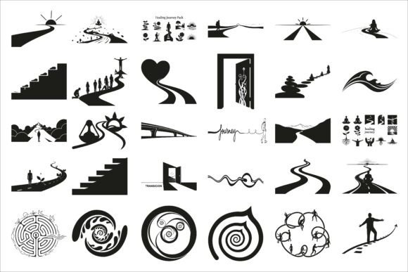 Download Gentle Healing Journey Silhouettes - Silhouette Collection