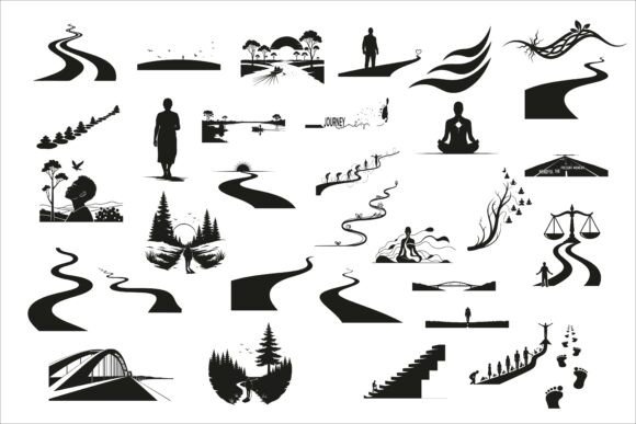 Download Gentle Healing Journey Silhouettes - Silhouette Collection