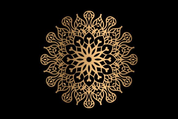 Download Mandala Flower Art Logo Background - Background Collection