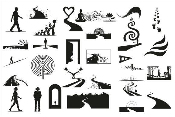 Download Gentle Healing Journey Silhouettes - Silhouette Collection